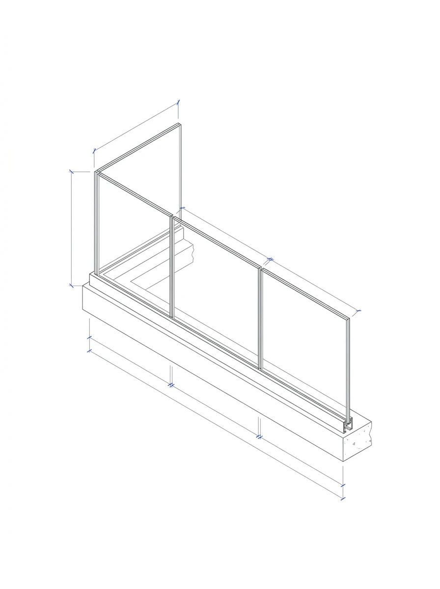 Glass Railing Contractor in Sacramento, CA — Decks and Stairs — Capital Glazing