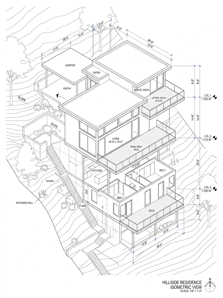 Glazier in El Dorado Hills, CA for Hillside Railings and Premium Glass — Capital Glazing
