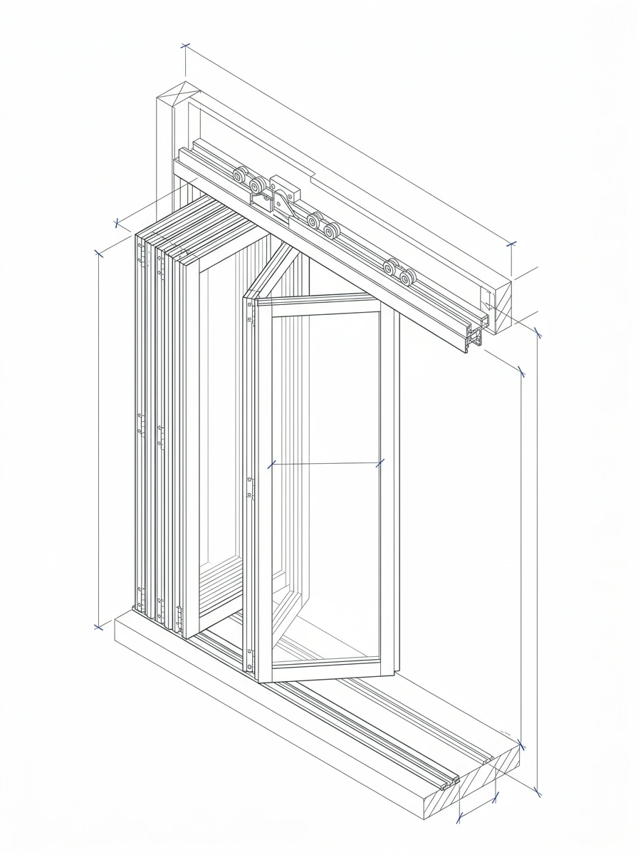 Bifold Door Installation in Sacramento, CA for Wide Patio Openings — Capital Glazing