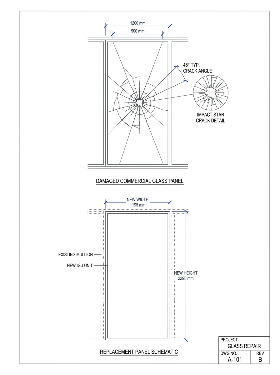Commercial Glass Repair in Sacramento, CA for Business Openings — Capital Glazing