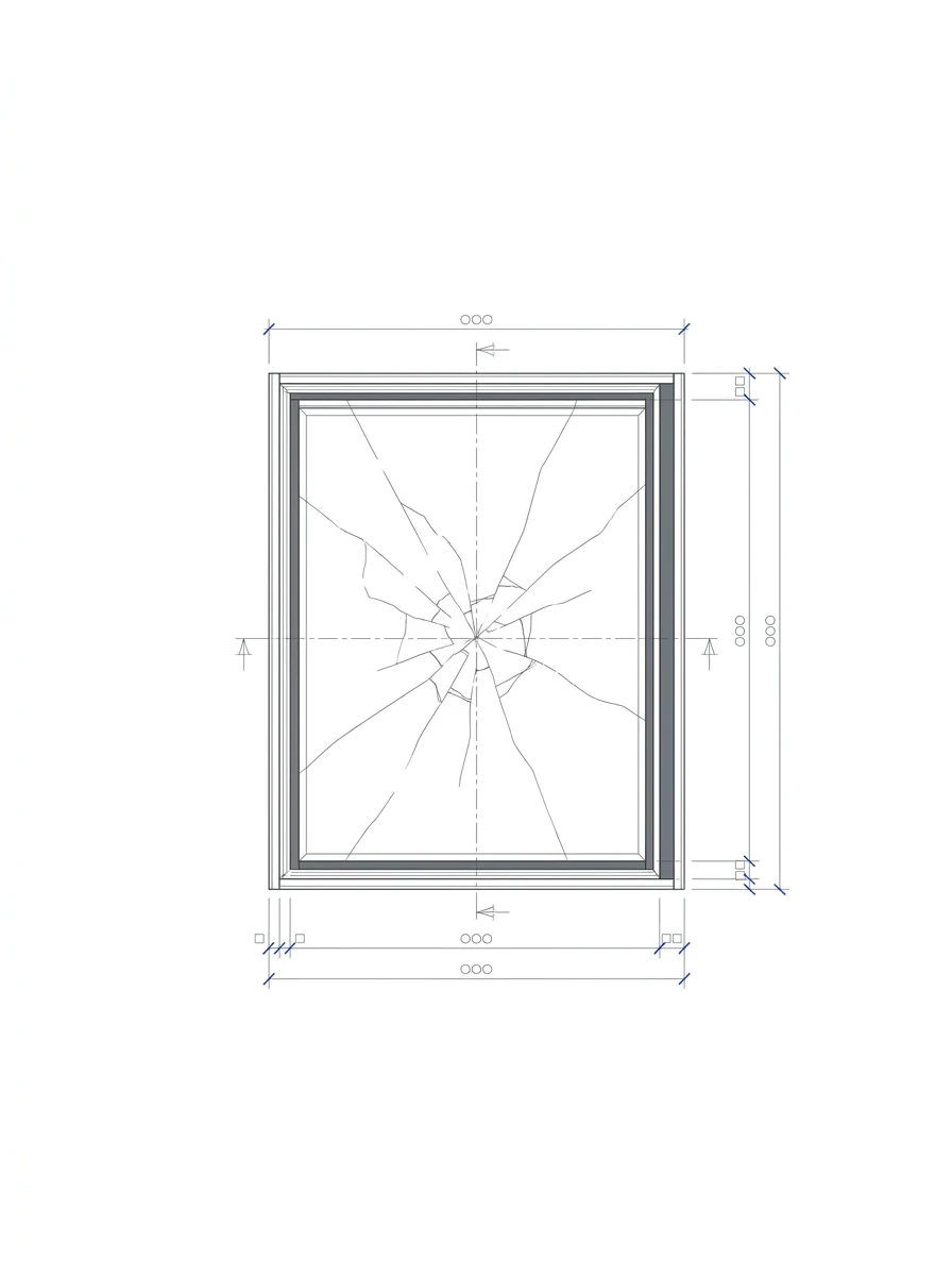 Cracked Glass Replacement in Sacramento, CA for Windows and Doors — Capital Glazing
