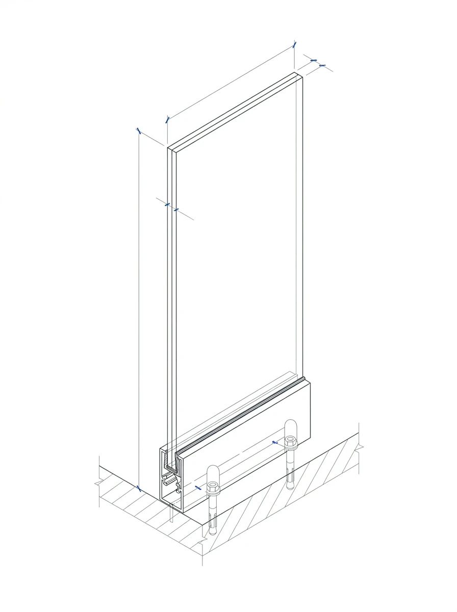 Frameless Glass Railing in Sacramento, CA — Capital Glazing