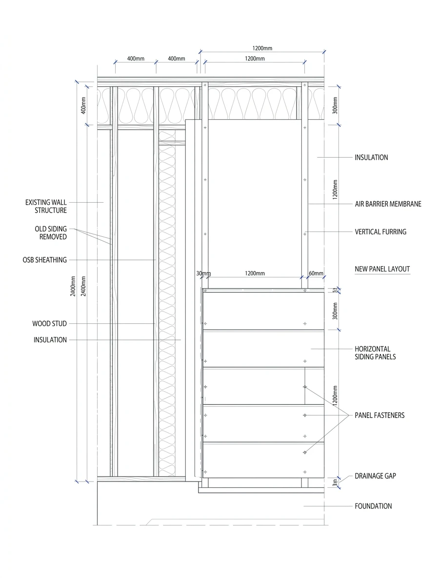 Siding Replacement in Rancho Cordova, CA for Damaged Cladding — Capital Glazing